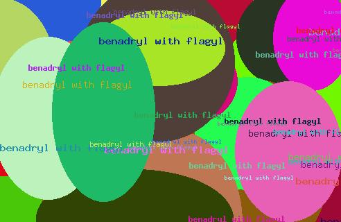 BENADRYL WITH FLAGYL